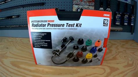 radiator test kit harbor freight